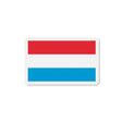 Aimant drapeau luxembourg rectangulaire décoratif coloré