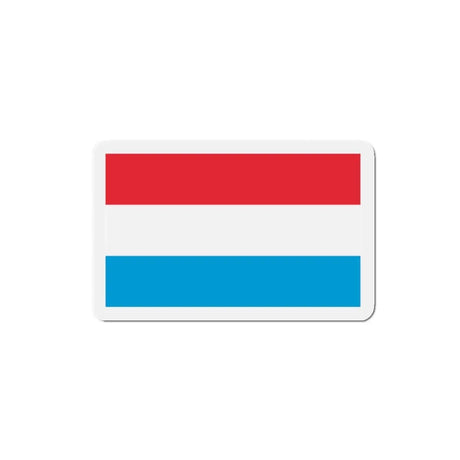 Aimant drapeau luxembourg rectangulaire décoratif coloré