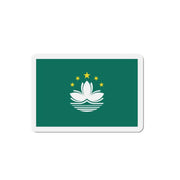 Aimant drapeau macao forme rectangulaire décoratif souvenir