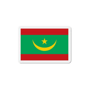 Aimant drapeau mauritanie forme rectangulaire magnétique
