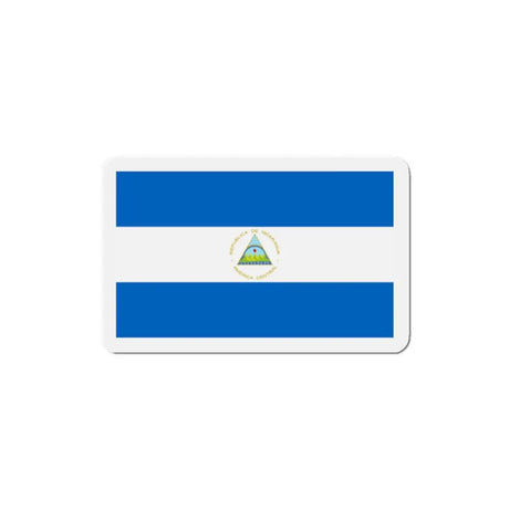 Aimant drapeau nicaragua rectangulaire décoratif métal