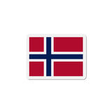 Aimant drapeau norvège forme rectangulaire décoratif