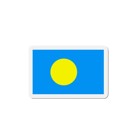 Aimant drapeau palaos rectangulaire décoratif magnétique