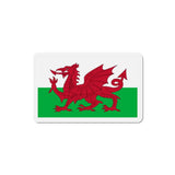 Aimant drapeau pays de galles forme rectangulaire décoratif