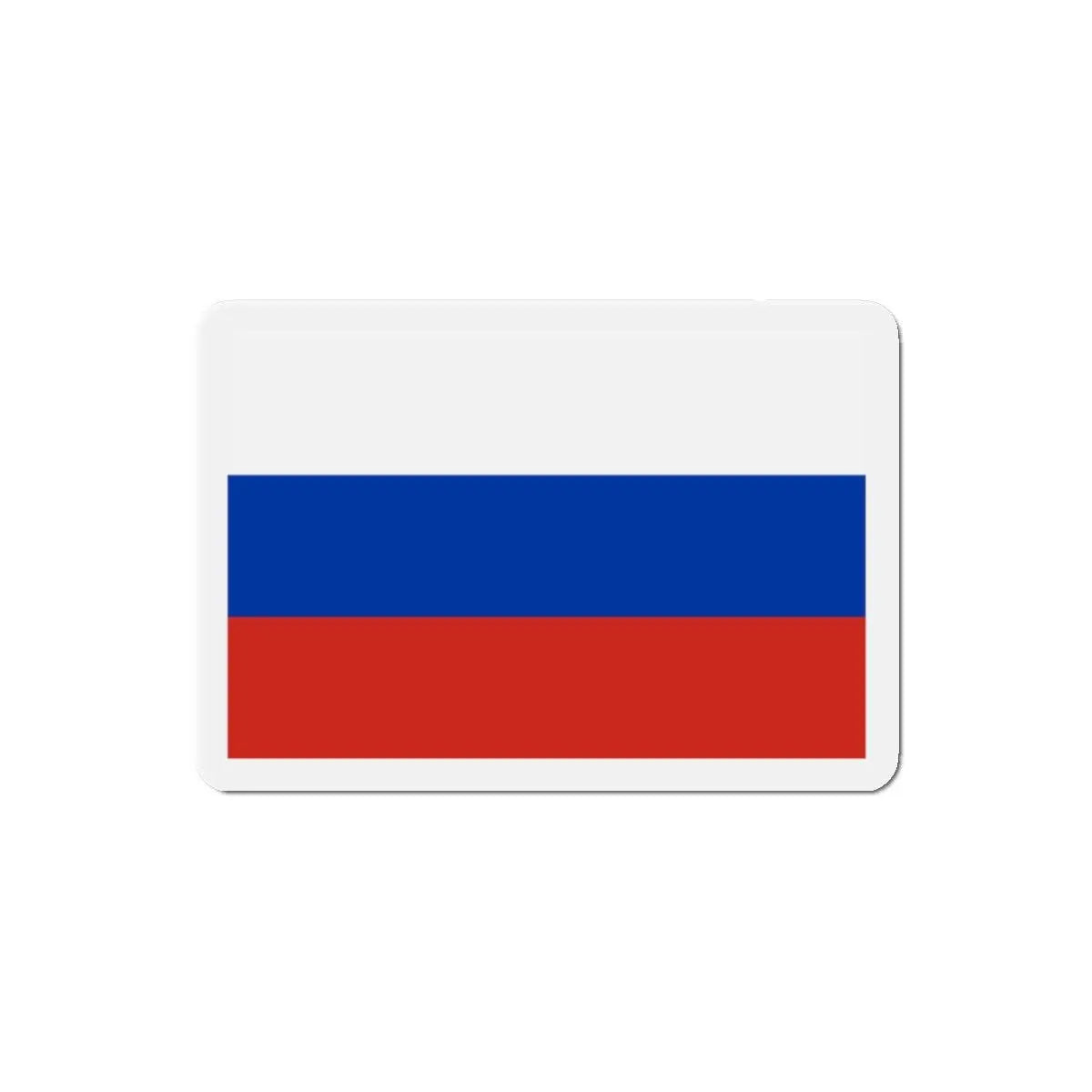 Aimant drapeau russie rectangulaire décoratif pour frigo