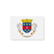 Aimant drapeau saint-barthélemy rectangulaire décoratif