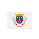 Aimant drapeau saint-barthélemy rectangulaire décoratif