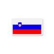 Aimant drapeau slovénie rectangulaire décoratif