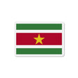 Aimant drapeau suriname forme rectangulaire décoratif