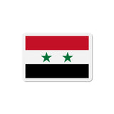 Aimant drapeau syrie forme rectangulaire décoratif magnétique