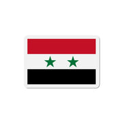 Aimant drapeau syrie forme rectangulaire décoratif magnétique