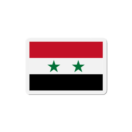 Aimant drapeau syrie forme rectangulaire décoratif magnétique