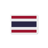 Aimant drapeau thaïlande forme rectangulaire décoratif