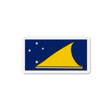 Aimant drapeau tokelau forme rectangulaire décoratif