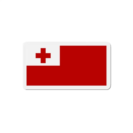Aimant drapeau tonga rectangulaire pour surfaces métalliques