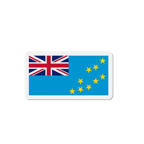 Aimant drapeau tuvalu rectangulaire décoration métallique