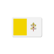 Aimant drapeau vatican rectangulaire décoratif magnétique