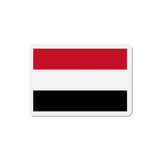 Aimant drapeau yémen forme rectangulaire décoratif