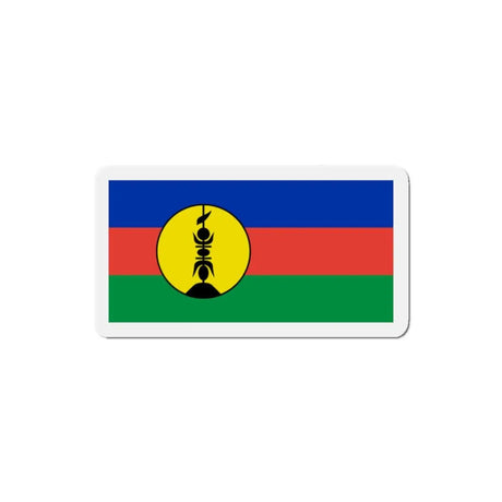 Aimant drapeaux nouvelle-calédonie rectangulaire décoratif