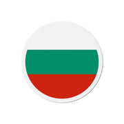 Aimant rond drapeau bulgarie forme ronde décoratif