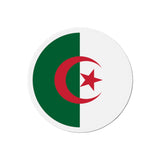 Aimant Rond Drapeau de l'Algérie en plusieurs tailles - Pixelforma