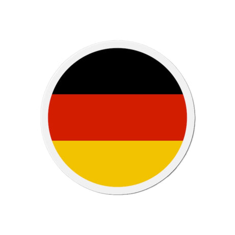 Aimant Rond Drapeau de l'Allemagne en plusieurs tailles - Pixelforma 