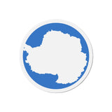 Aimant Rond Drapeau de l'Antarctique en plusieurs tailles - Pixelforma 
