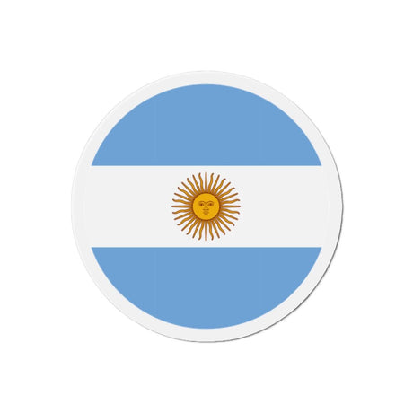 Aimant Rond Drapeau de l'Argentine en plusieurs tailles - Pixelforma 