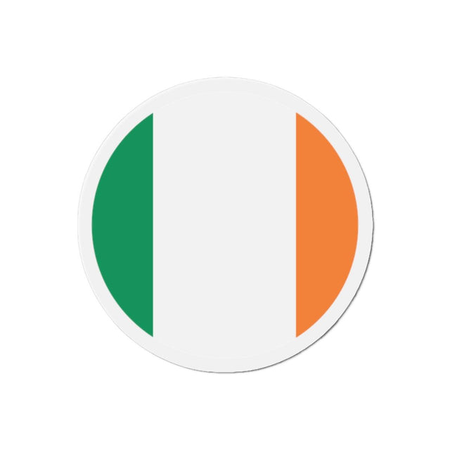 Aimant Rond Drapeau de l'Irlande en plusieurs tailles - Pixelforma 