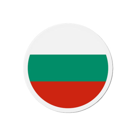 Aimant Rond Drapeau de la Bulgarie en plusieurs tailles - Pixelforma 