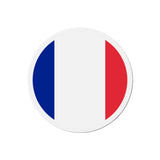 Aimant Rond Drapeau de la France en plusieurs tailles - Pixelforma 