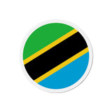 Aimant Rond Drapeau de la Tanzanie en plusieurs tailles - Pixelforma 