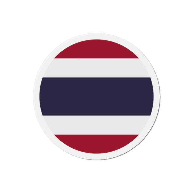 Aimant Rond Drapeau de la Thaïlande en plusieurs tailles - Pixelforma 