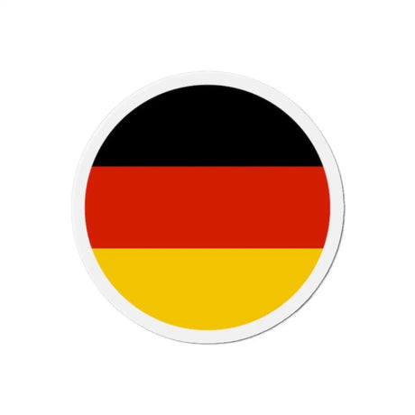 Aimant Rond Drapeau de l'Allemagne en plusieurs tailles - Pixelforma 