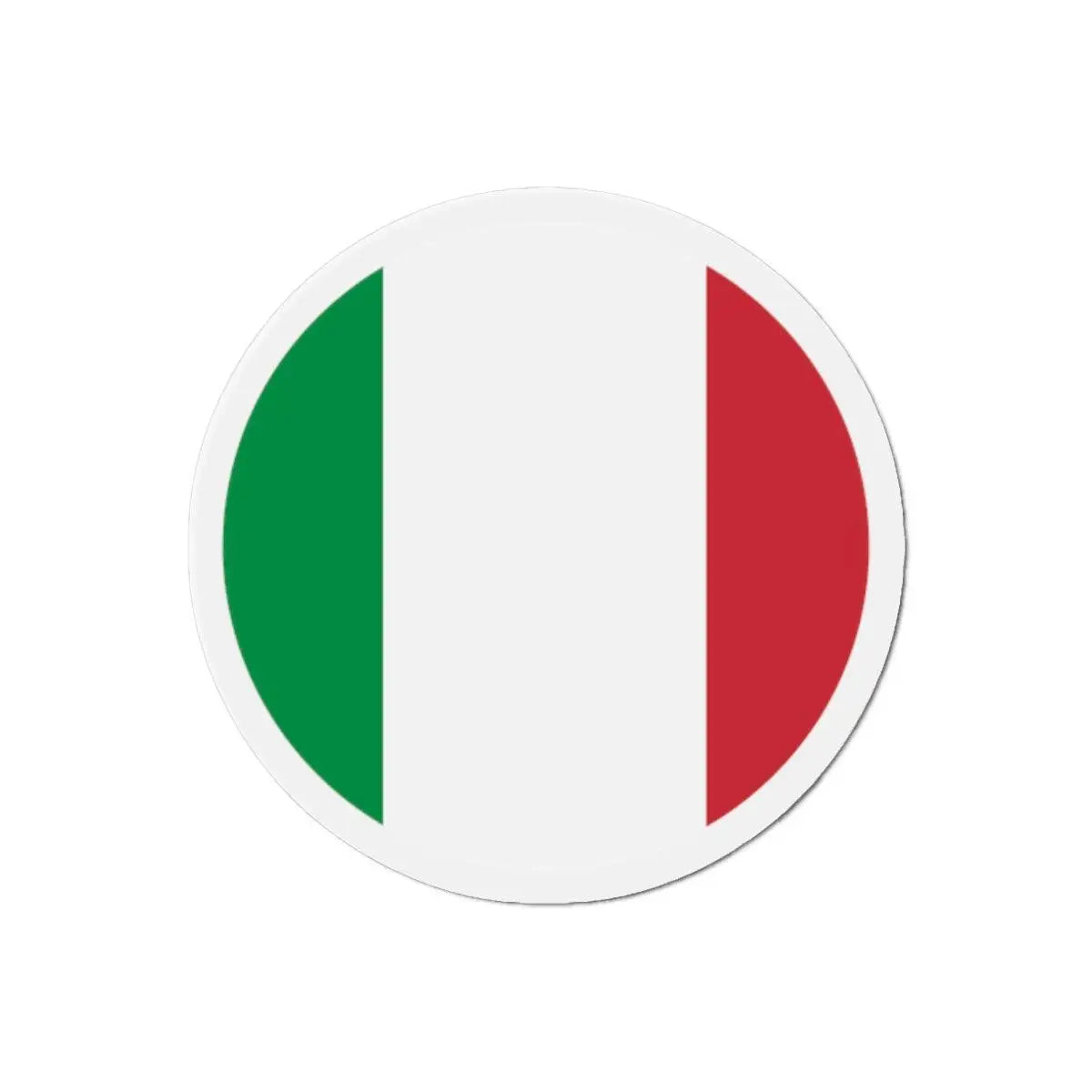 Aimant Rond Drapeau de l'Italie en plusieurs tailles - Pixelforma 