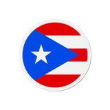 Aimant Rond Drapeau de Porto Rico en plusieurs tailles - Pixelforma 