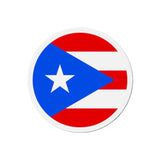 Aimant Rond Drapeau de Porto Rico en plusieurs tailles - Pixelforma 