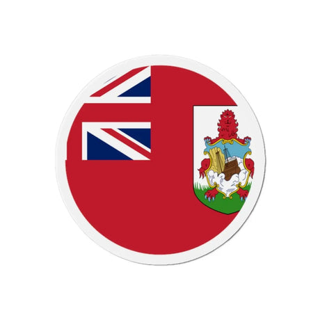 Aimant Rond Drapeau des Bermudes en plusieurs tailles - Pixelforma 