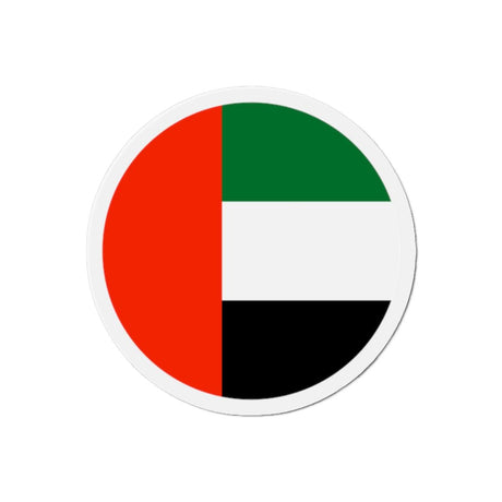 Aimant Rond Drapeau des Émirats arabes unis en plusieurs tailles - Pixelforma 