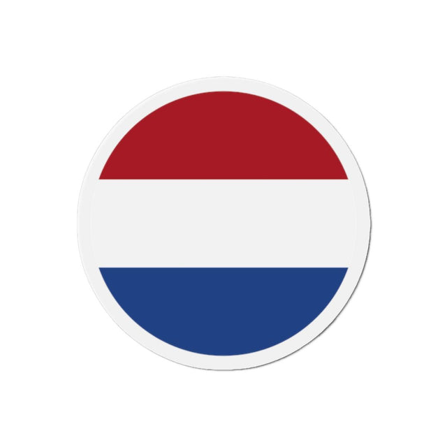 Aimant Rond Drapeau des Pays-Bas en plusieurs tailles - Pixelforma