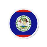 Aimant Rond Drapeau du Belize en plusieurs tailles - Pixelforma 