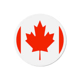Aimant Rond Drapeau du Canada en plusieurs tailles - Pixelforma 