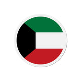 Aimant Rond Drapeau du Koweït en plusieurs tailles - Pixelforma 
