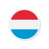 Aimant Rond Drapeau du Luxembourg en plusieurs tailles - Pixelforma 