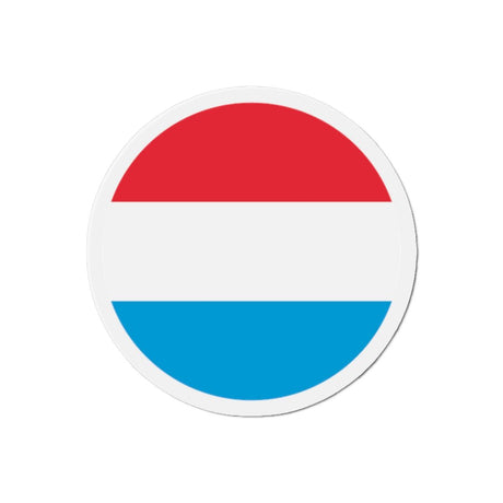 Aimant Rond Drapeau du Luxembourg en plusieurs tailles - Pixelforma 