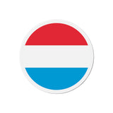 Aimant Rond Drapeau du Luxembourg en plusieurs tailles - Pixelforma