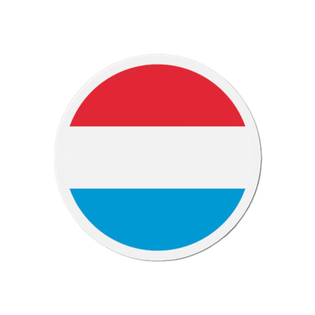 Aimant Rond Drapeau du Luxembourg en plusieurs tailles - Pixelforma