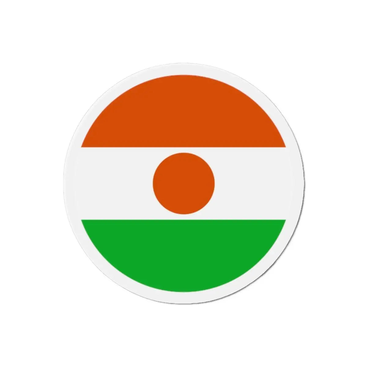 Aimant Rond Drapeau du Niger en plusieurs tailles - Pixelforma 