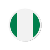 Aimant Rond Drapeau du Nigeria en plusieurs tailles - Pixelforma 