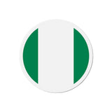 Aimant Rond Drapeau du Nigeria en plusieurs tailles - Pixelforma